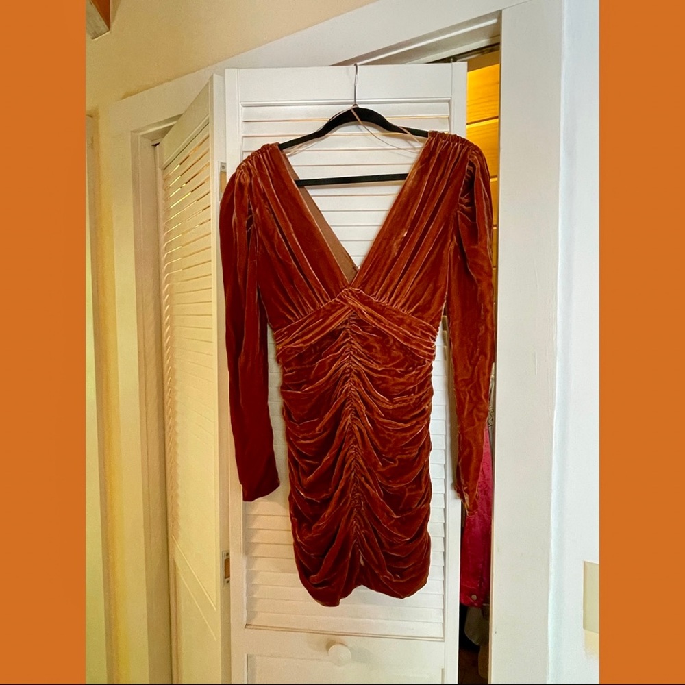 NICHOLAS the Label Gathered Party Dress NWT